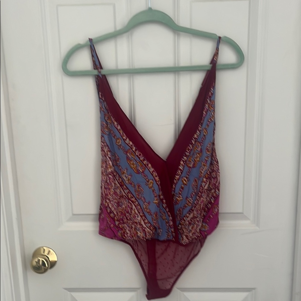 Free People Multicolor Chemise